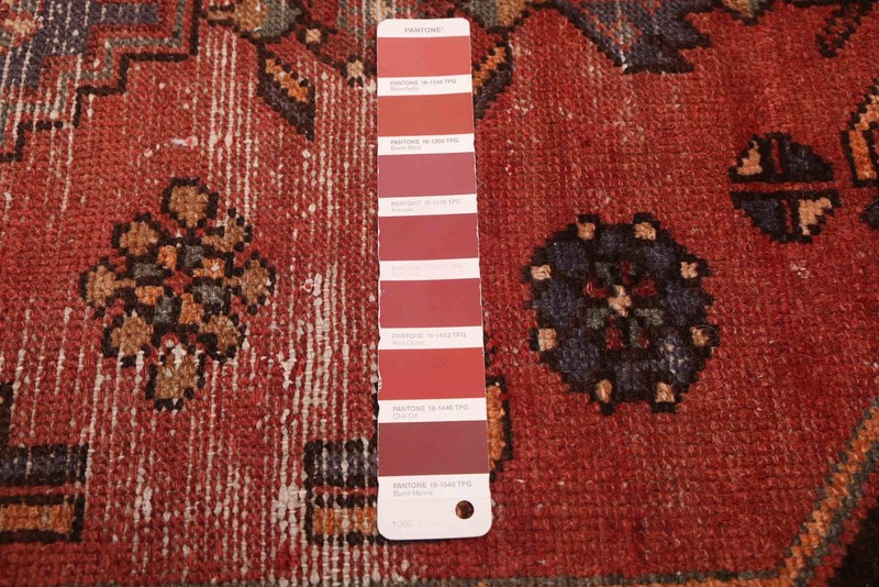 Vintage 3'8" x 6'7" Traditional Hand Knotted Vegetable Dye Wool Area Rug gallery