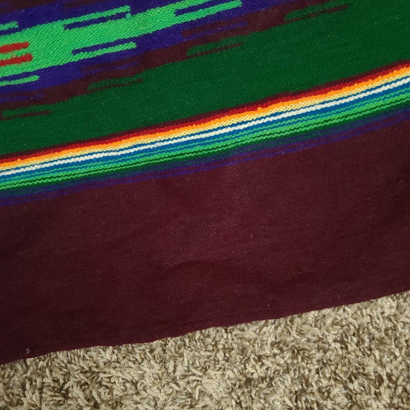 Vtg Kilim Rug 58 X 79 Handwoven Southwestern Aztec Wool Tribal Navajo Turkish gallery