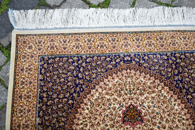 Hereke Style 100 % Bamboo Silk Rug 31'' x 47'' Home Decor Rug Bamboo Silk Rug gallery