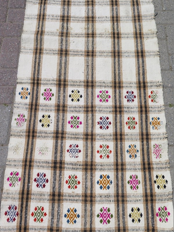 Runner Rug, Stair Rug, Hallway Rug, Modern Kilim Runner, Aisle Rug Runner 30X84" gallery