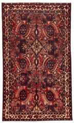 Traditional Vintage Hand-Knotted Oriental Carpet 5’3″ x 8’11” Wool Area Rug