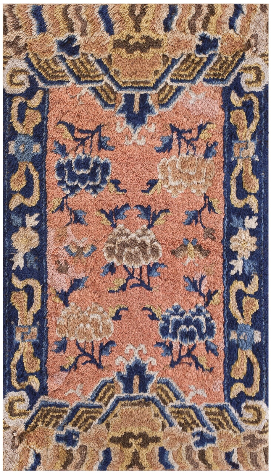 2X3 Antique Chinese Ningxia Wool Area Rug 1750 gallery