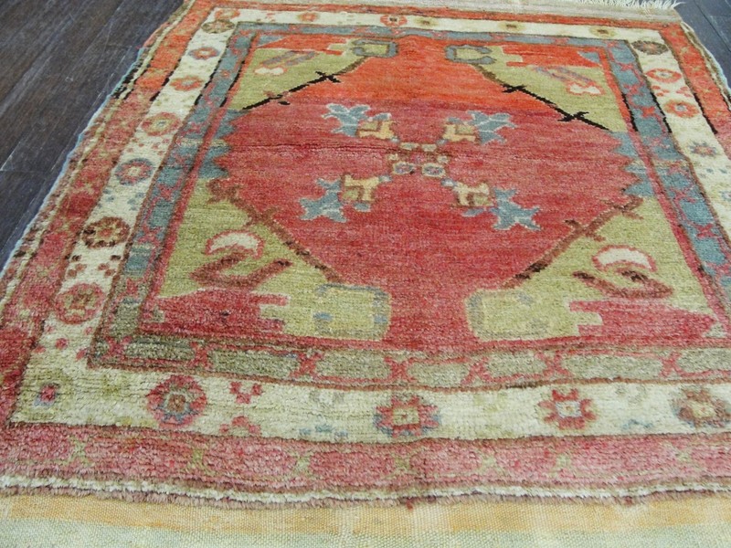 Antique Turkish Oushak Rug, Western Anatolia, Circa 1900–1920 #16555 gallery
