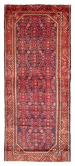 3’8″ x 9’5″ Vintage Hand-knotted Runner Rug Traditional Oriental Wool Carpet