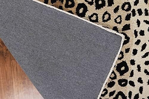 Antelope Chetah Animal purple Contemporary Handmade Tufted 100% Woolen area rug gallery
