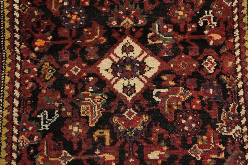 Antique Vegetable Dye 13 ft Traditional Runner Rug 4x13 Wool Handmade Carpet gallery