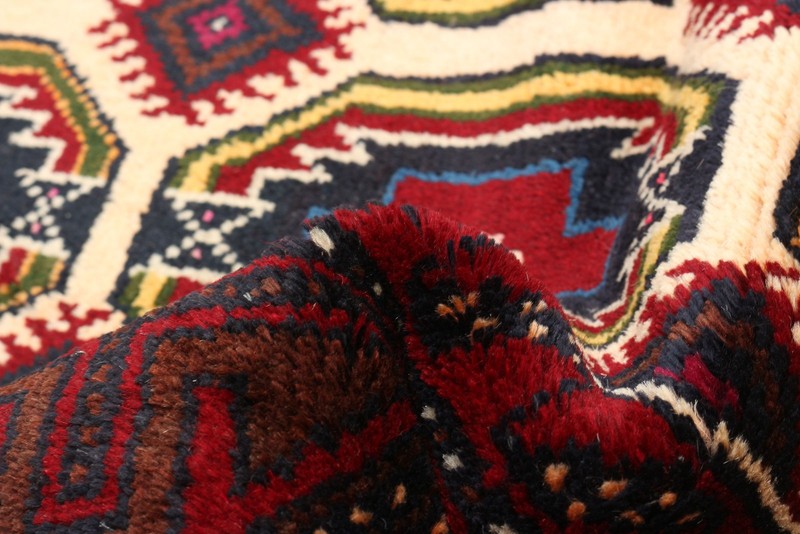 Vintage Hand-Knotted Area Rug 3'1" x 5'9" Traditional Wool Carpet gallery