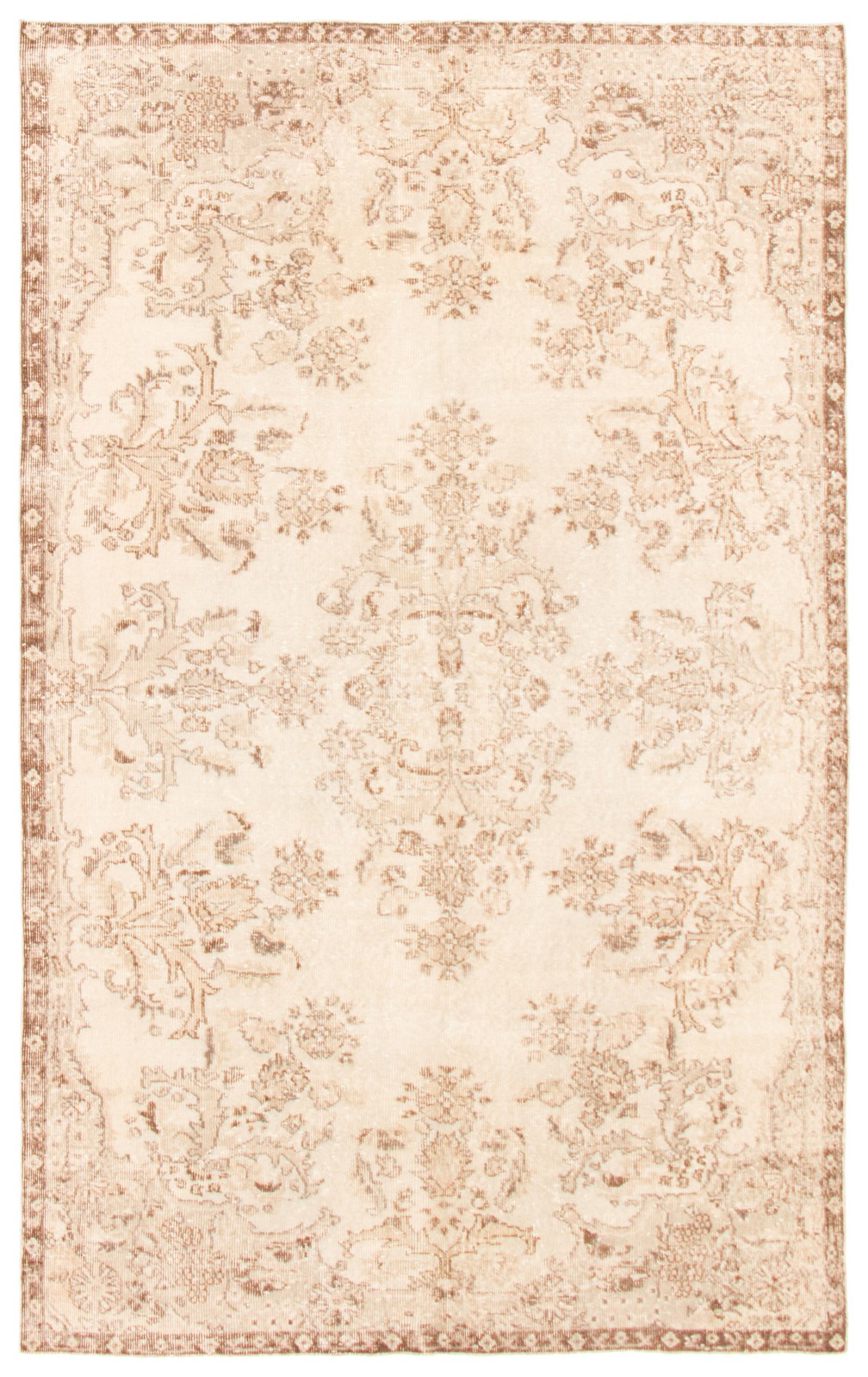 Traditional Vintage Hand-Knotted Area Rug 5'10" x 9'4" Oriental Wool Carpet gallery