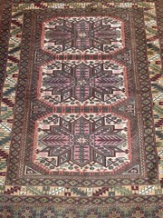 120 X 150 cm COLLECTORS’ PIECE Vintage Kazak Caucasian Carpet