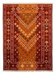 Vintage Hand Woven Area Rug 5’9″ x 7’8″ Traditional Wool Oriental Carpet
