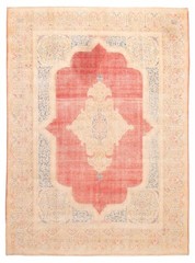 Vintage Hand-Knotted Area Rug 10’0″ x 13’7″ Traditional Oriental Wool Carpet