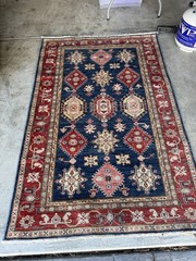 Antique Turkish Rug 4×6, Unique Rare Carpet