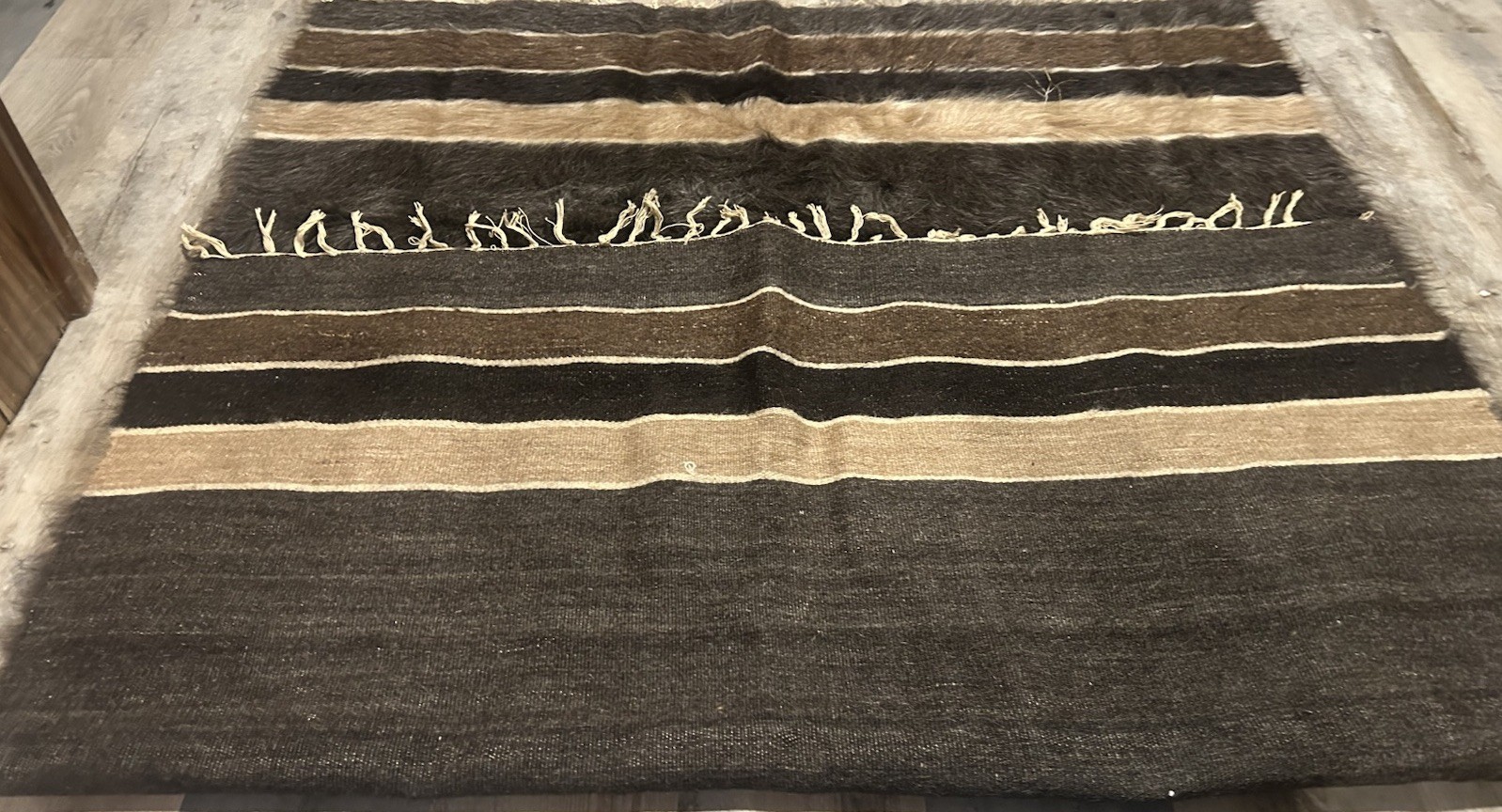 Siirt Blanket Kilim Rug, Siirt Blanket,Turkish Lebanese Blanket Rug 71 X 50 gallery