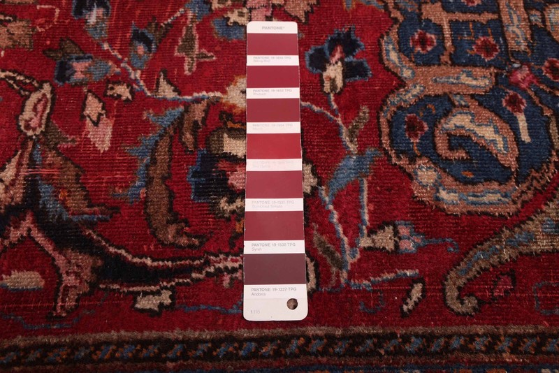 Vintage Hand-Knotted Carpet 8'2" x 11'2" Traditional Oriental Wool Area Rug gallery