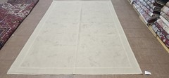 antique clockFrench Aubusson Carpet C 1900, 6×9 Ft