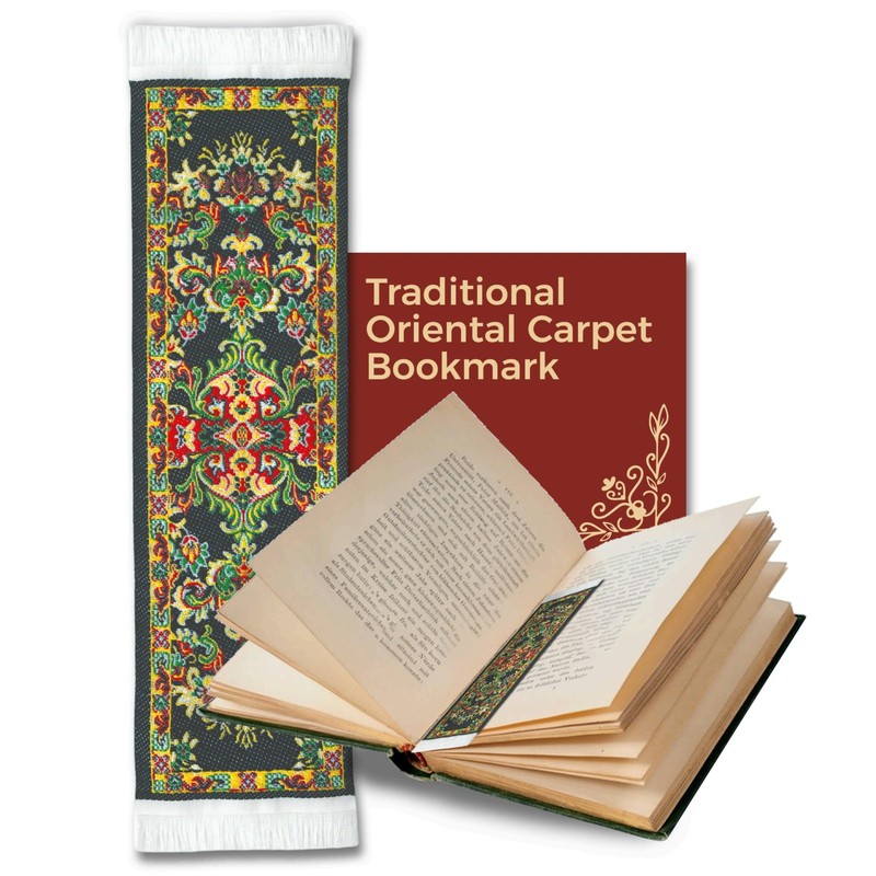 Oriental Carpet Bookmarks Buhara - Authentic Woven See Photo for Colors gallery