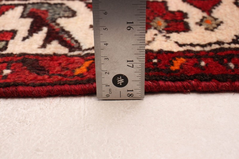 Vintage Hand-Knotted Area Rug 3'2" x 6'4" Traditional Oriental Wool Carpet gallery