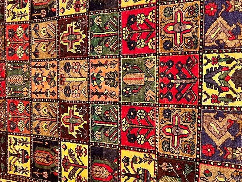 5 x 7 Handmade One Of A Kind Village Made Colorful Rug _ Natural Dye Fine Wool gallery