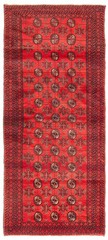 Vintage Traditional Hand-Knotted Area Rug 2’10” x 6’9″ Oriental Wool Carpet