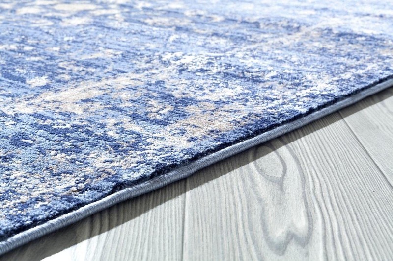 Distressed Area Rugs Blue Abstract Modern Living Room Carpet Large Carpets gallery
