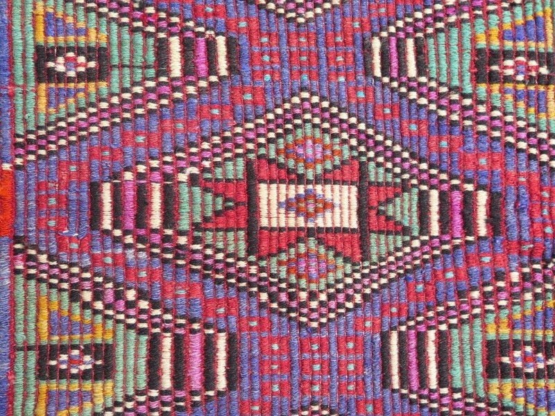Area Small Rug, Vintage Turkish Small Kilim, Doormat, Bedroom Rug 37"X47" Carpet gallery