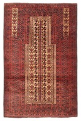 Traditional Vintage Hand-Knotted Oriental Carpet 2’11” x 4’8″ Wool Area Rug