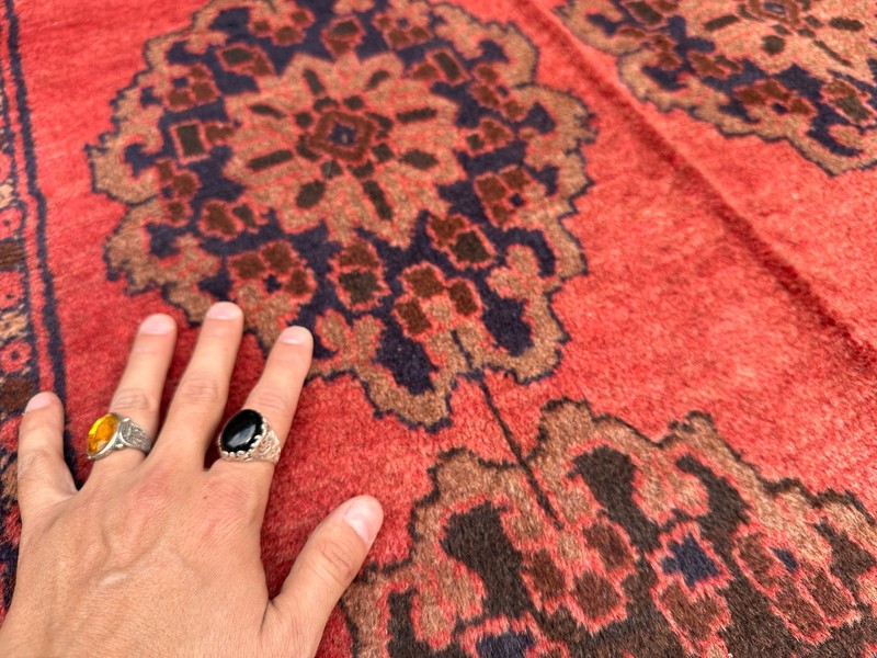 Vintage Gorgeous Afghan Turkoman North Side Of Afghanistan Natural Vegetable Dye gallery