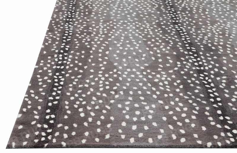 Antelope Chetah Animal Brown Contemporary Handmade Tufted 100% Woolen area rug gallery