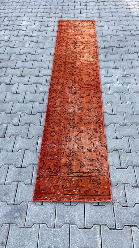 Runner Rug, 2x9 ft Rug, Vintage Rug, Turkish Rug, Handmade Carpet, Wool Rug gallery