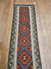 Vintage Handmade Wool Kilim(1.11X6.7) gallery