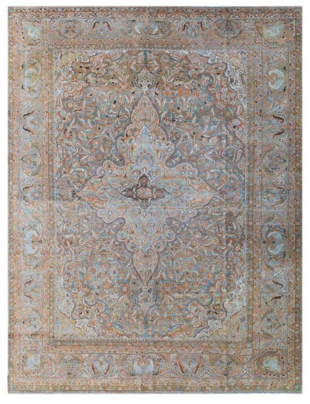 Handmade Oushak Rug 292x385 cm, 9'7" x 12'8", 60+ Years Old One of a Kind Rug gallery