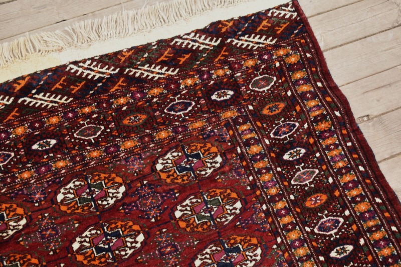 Turkoman Rug 44''x68'' Hand Woven Oriental Carpet 112x175cm Tribal Eclectic Rug gallery