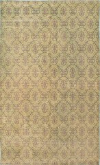 Vintage Hand-Knotted Area Rug 5’10” x 9’8″ Traditional Oriental Wool Carpet