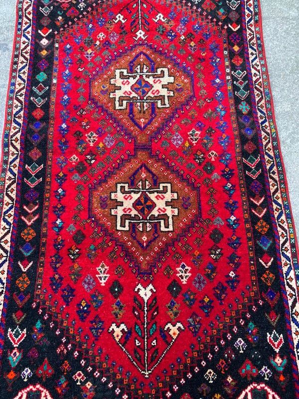 2'7'' x 5'3'' Vintage Carpet Natural Village Rug Handmade Rug.SKU:P1596 gallery
