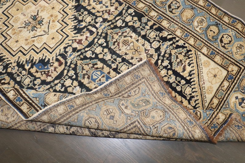 Antique Caucasian Kazak Baku Chila Shirvan Gendje Rug Size 3'2''X5'1'' gallery