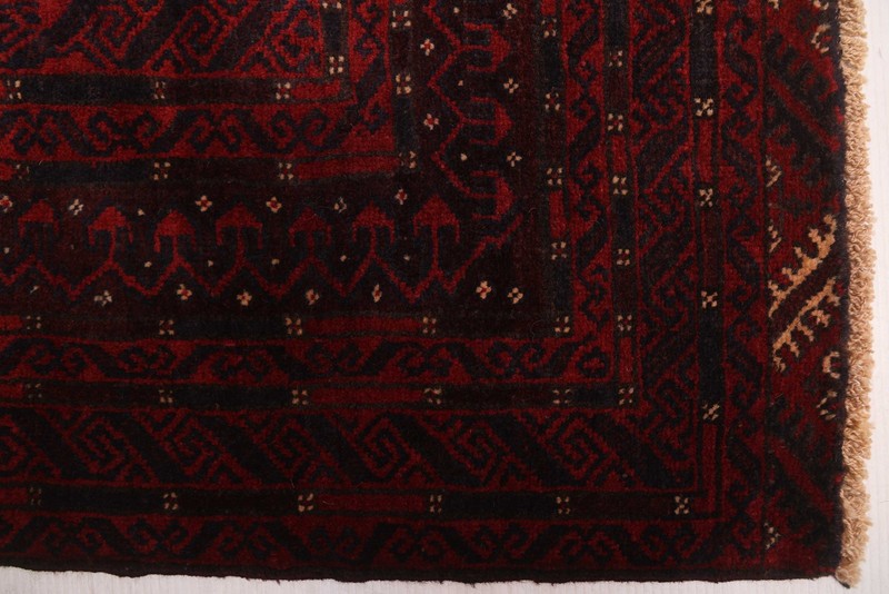 Vintage 4'2" x 6'10" Traditional Hand Knotted Vegetable Dye Wool Area Rug gallery