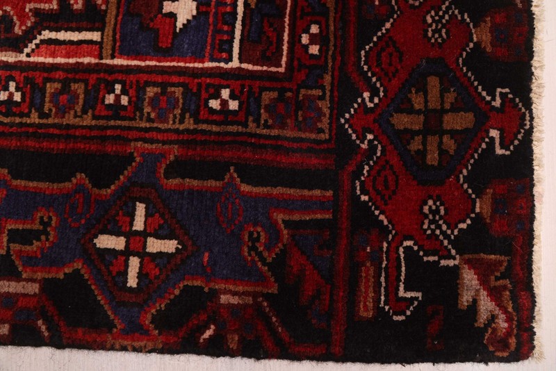 Vintage Traditional Hand-Knotted Area Rug 8'2" x 11'1" Oriental Wool Carpet gallery