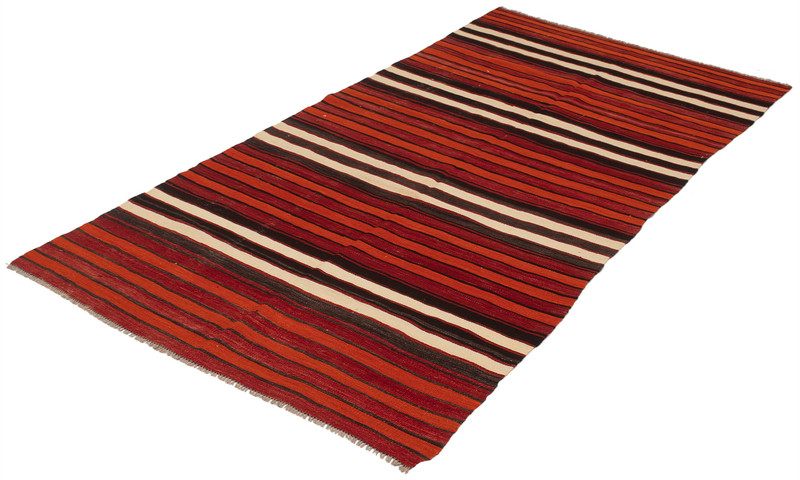 Vintage Hand Woven Area Rug 5'7" x 11'3" Traditional Wool Oriental Carpet gallery