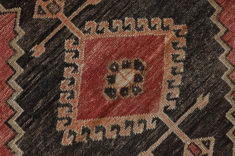 2x12 Vintage Oushak Runner Rug, Hand Knotted Wool Hallway Rug,Boho Runner, gallery