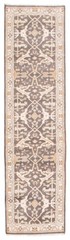 Vintage Hand-knotted Runner Rug 2’7″ x 10’0″ Traditional Oriental Wool Carpet
