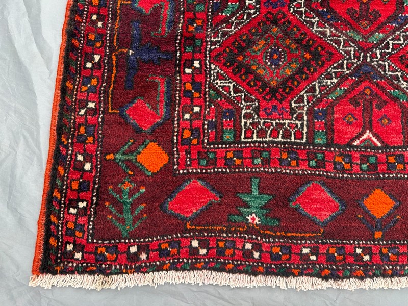 5x10 Turkish-Inspired Caucasian Style Hand-Knotted Runner Rug, Wide Hallway Rug gallery