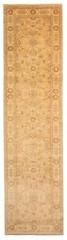 Vintage Hand-knotted Runner Rug 3’1″ x 12’6″ Traditional Oriental Wool Carpet