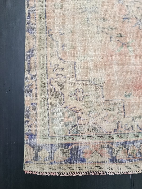 Red Antique Oriental Handmade Runner, 2.6x9ft, Red Faded Entryway Runner Rug gallery