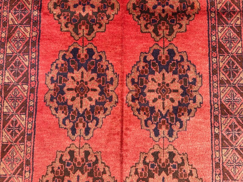 Vintage Gorgeous Afghan Turkoman North Side Of Afghanistan Natural Vegetable Dye gallery