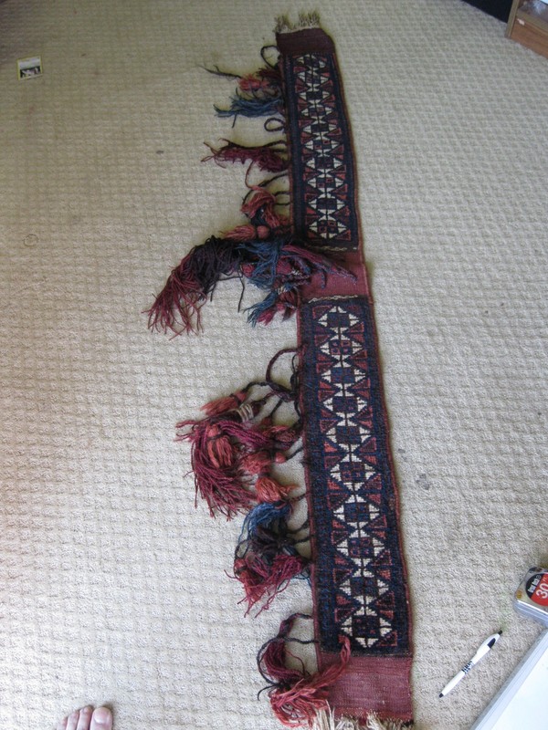 ANTIQUE PRE 1890-1900 BLUCH YOU MUST SEE +++++++++++ TRIBAL ALL WOOL gallery