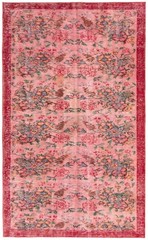 Traditional Vintage Hand-Knotted Carpet 5’5″ x 8’11” Wool Area Rug