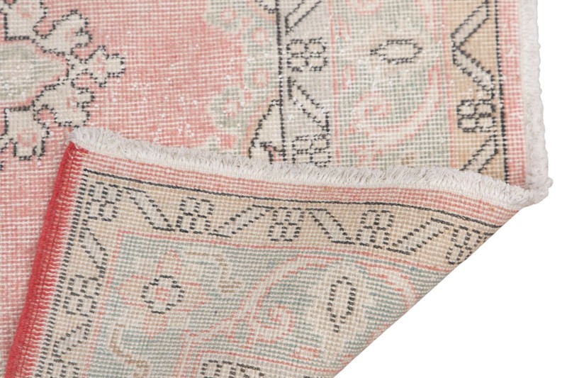 Turkish Rug, Vintage Rug, 4'4 x 6'8 feet, Oushak Rug, Antique Rug, Oriental Rug gallery