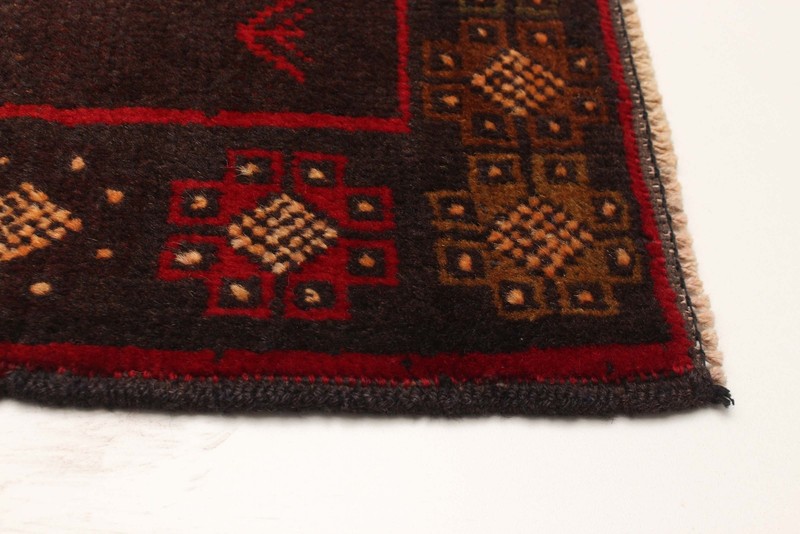 Vintage 3'4" x 5'10" Traditional Hand Knotted Vegetable Dye Wool Area Rug gallery