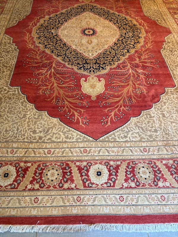 BRAND NEW 12X9. HAND MADE RUG. FULL PILE. CARPET gallery