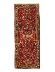 Hand Knotted Antique sarouk 2’5” X 6’3”